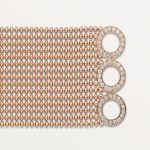 Cartier Agrafe bracelet, medium model, half-paved - Image 3